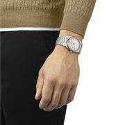 Tissot T1374072103100 PRX 40 205 Powermatic 80 White Dial Stainless Steel Bracelet Men's Watch - mzwatcheslk srilanka